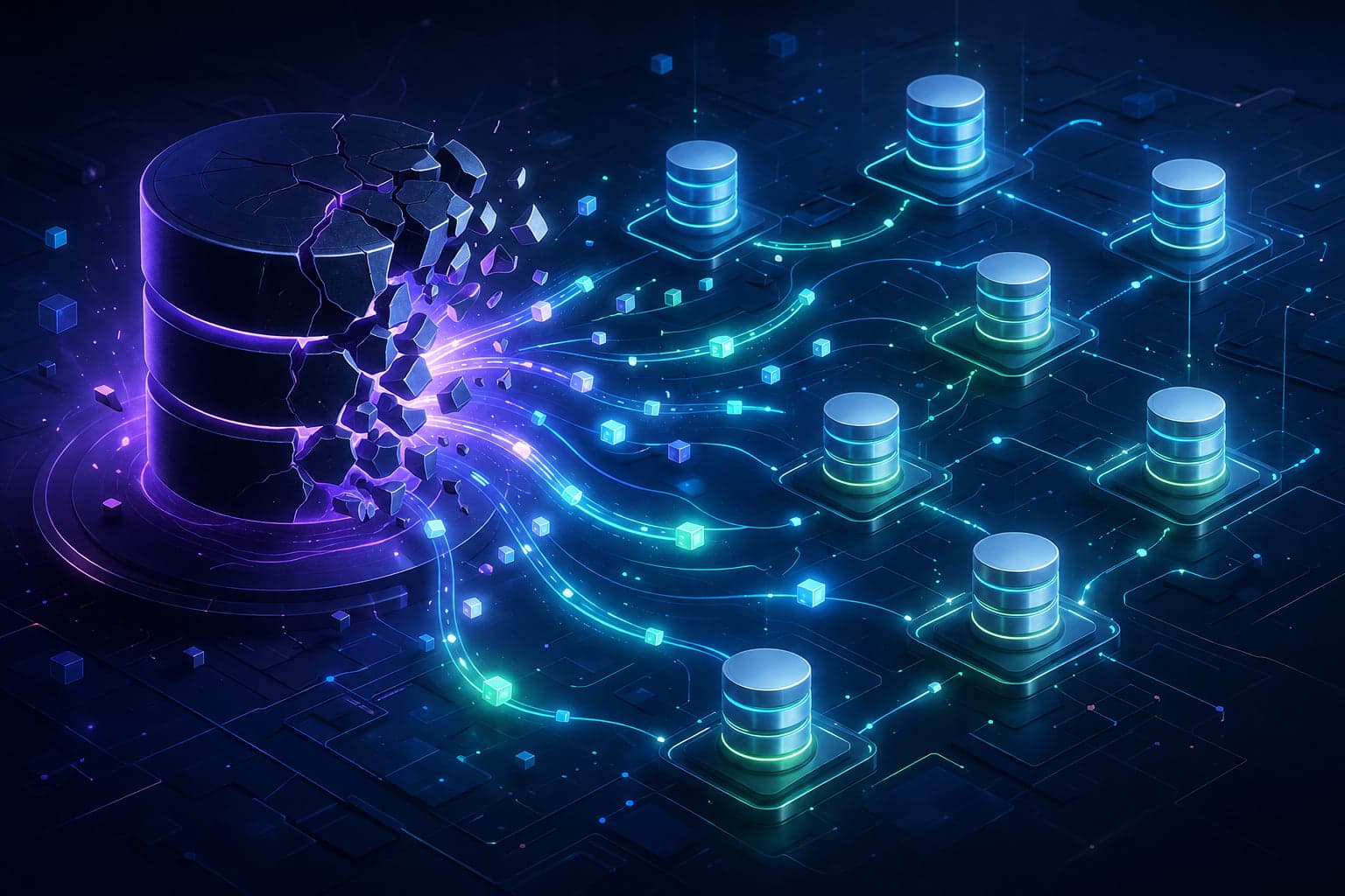 Muhyo Tech — The Unbearable Weight: When Database Sharding Became Our Only Path Forward blog cover image