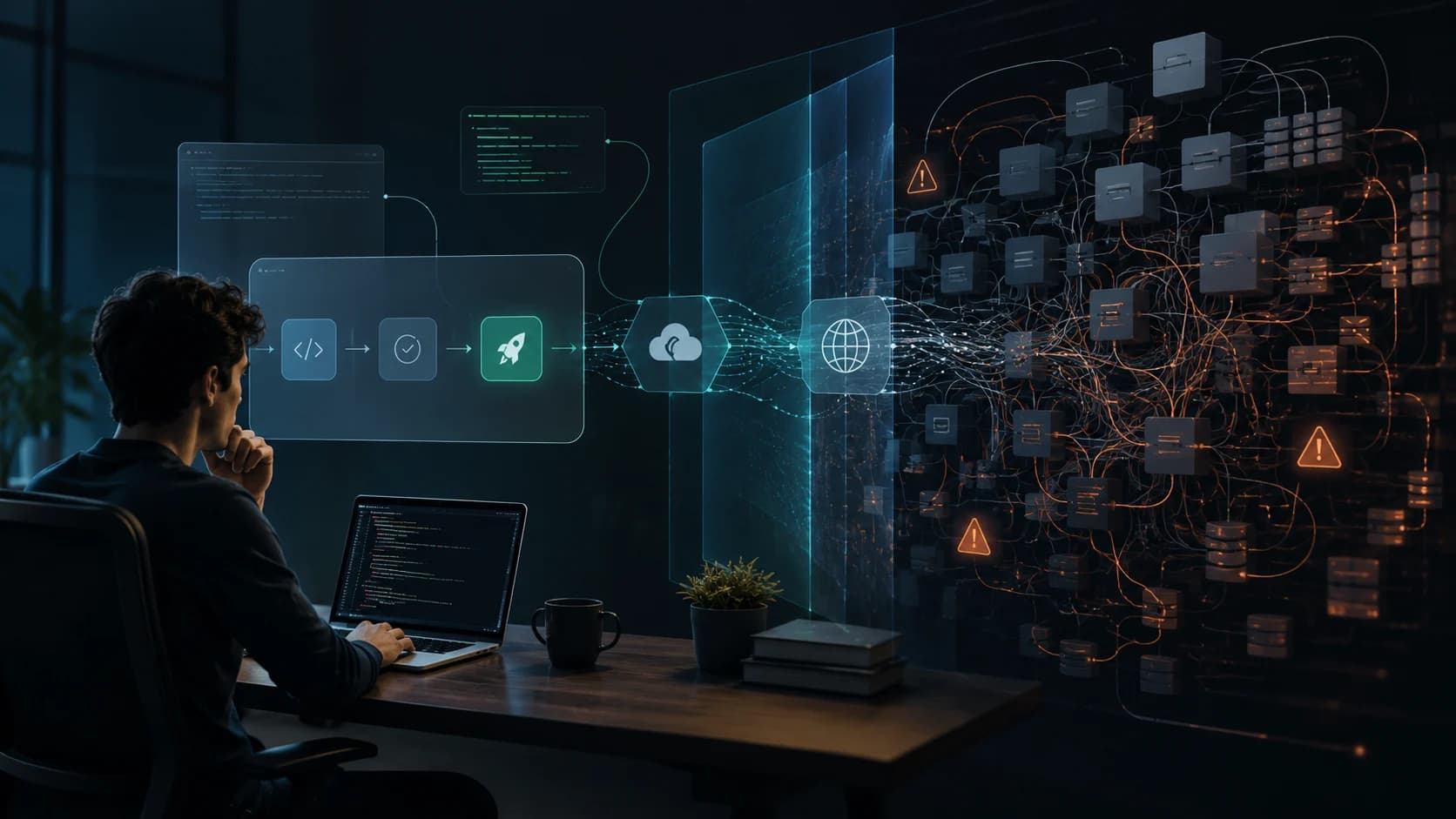 Muhyo Tech — The Startup Paradox: Shipping Fast Without Drowning in Technical Debt blog cover image