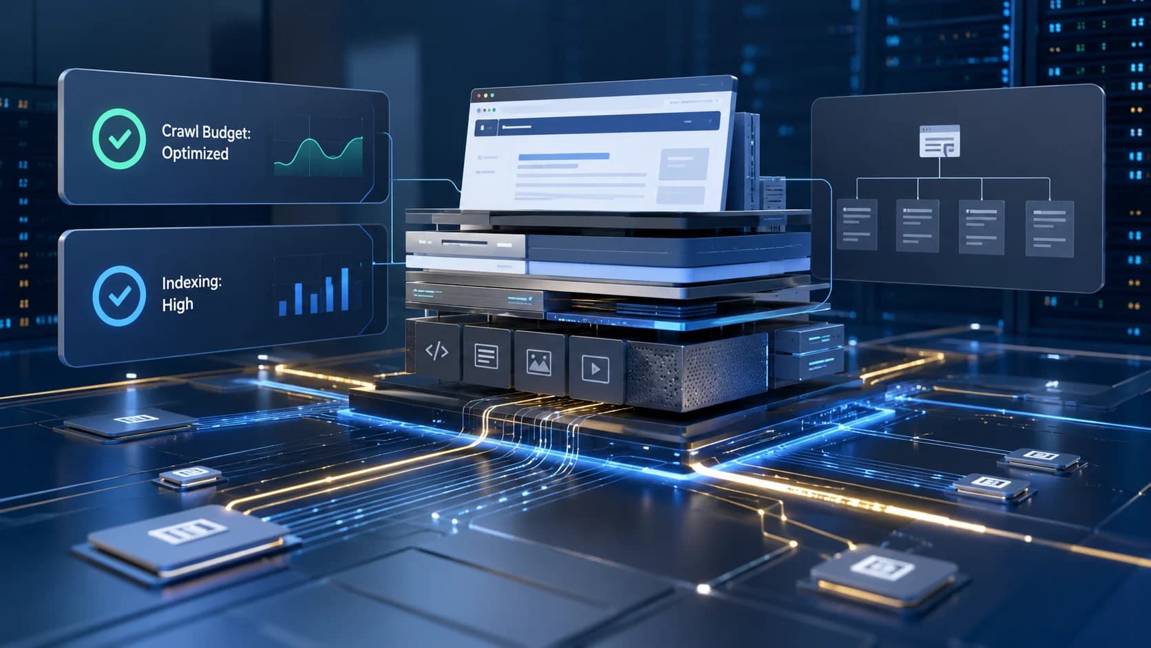 Muhyo Tech — SEO Engineering: Diving Deep to Drive Real, Sustainable Traffic blog cover image