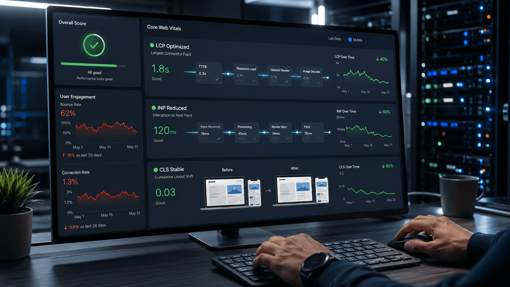 Beyond the Green Score: Engineering Core Web Vitals for Real Business Impact